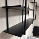 Ver imagem 7 de Nicho Suspenso Aéreo Vintage Estante Cozinha Estilo Retro Preto Edecasamoveis