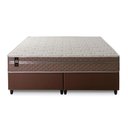 Ver imagem 6 de Conjunto Cama Box Super King c/ Molas Ensacadas Georgia Marrom 193x203x60