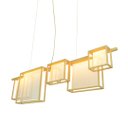 Ver mais imagens de Lustre Almenara Dourado 220v