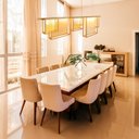 Ver imagem 2 de Lustre Almenara Dourado 220v