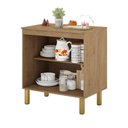 Ver imagem 2 de Balcão 2 Portas Cozinha Isabela Amêndoa Off White