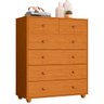 Cômoda Vittória 6 Gavetas - Casa Chick Cinamomo - 1