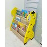 Kit Infantil, Rack Para Livros + Porta Lápis De Colorir - 3