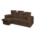 Ver imagem 6 de Sofá Retrátil Reclinável America 2,30m Suede