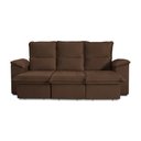 Ver imagem 5 de Sofá Retrátil Reclinável America 2,30m Suede