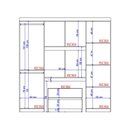 Ver imagem 4 de Guarda Roupa Casal 6 Portas 2 Gavetas Porto Branco Carraro