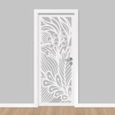 Ver imagem 1 de Adesivo de Porta - Relevo Floral 5 Dekalque 93x213