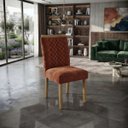 Ver imagem 3 de Conjunto Mesa de Jantar Pedro Art Assento 0,90x0,90m - Terracota