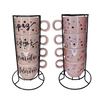 Conjunto de 4 Xícaras de Porcelana com Suporte Metal!encante Seus Dias com Um Toque de Charme e Insp - 2