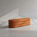 Ver imagem 5 de Banco Recamier Puff Cookie Baú 110 Cm - Zahav Estofados:terra Cota