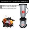 Liquidificador Industrial Alta Rotação 18000rpm 2l 220v - Vitalex - 4