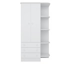 Ver imagem 1 de Guarda Roupa Infantil Pirulito 2 Portas Branco