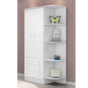 Ver imagem 2 de Guarda Roupa Infantil Pirulito 2 Portas Branco