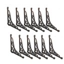 Ver imagem 1 de Kit 12 Cantoneiras Suporte Prateleira Mão Francesa 15x20cm