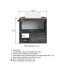 Ver imagem 6 de Gabinete Banheiro com Cuba 1 Porta 1 Gaveta Toalheiro 60cm Suspenso Multimóveis Crpro-BAL016 Mel/