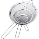 Ver imagem 2 de Kit Peneiras em aço inox 10, 12, 14 cm - Origina Line - Peneira Coador Inox Peneirinha - PANAMI