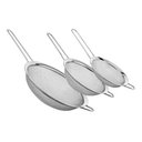 Ver imagem 1 de Kit Peneiras em aço inox 10, 12, 14 cm - Origina Line - Peneira Coador Inox Peneirinha - PANAMI