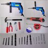 Kit Furadeira 750 Watts 149 Peças Maleta Ferramentas Kaqi - 2