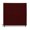 Ver imagem 1 de Cabeceira Estofada Box Casal Queen Size Encosto para Cama Maveric 164x126 Cm Marsala
