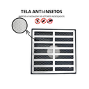 Ver imagem 5 de Ralo 20x20 Aluminio Reto com Tela e Coletor Saída de 50mm