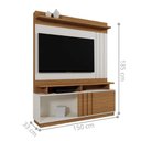 Ver imagem 3 de Painel Home Goiás 1.5 para Sala Compacta Off White Amendoa