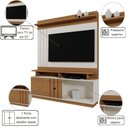 Ver imagem 2 de Painel Home Goiás 1.5 para Sala Compacta Off White Amendoa