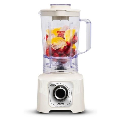 Liquidificador Power Max Marfim 1400w 127v Ln64 Ln5571b1