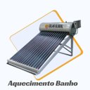 Ver imagem 1 de Aquecedor Solar Acoplado a Vácuo 24 Tubos Plus 350 litros Solar Global para até 12 banhos dia- AGUA