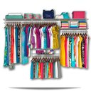 Ver imagem 1 de Roupeiro aramado quarto pequeno closet feminino solteiro 2,80 BR