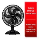 Ver imagem 6 de Ventilador de Mesa Arno 126W 40cm 6 Pás 3 Velocidades Preto VF42 Turbo Force 2 em 1 110V