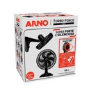 Ver imagem 3 de Ventilador de Mesa Arno 126W 40cm 6 Pás 3 Velocidades Preto VF42 Turbo Force 2 em 1 110V