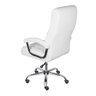 Cadeira Escritório Giratória Oslo Presidente com Molas Or Design em Pu Branco Base Rodízio - 3