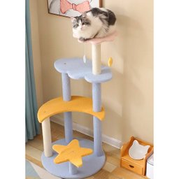 Arranhador Para Gatos Árvore de Gatos Pet Multi Níveis Casinha Brinquedo Pet Genuinos Arranhador Pet - 9