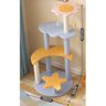 Arranhador Para Gatos Árvore de Gatos Pet Multi Níveis Casinha Brinquedo Pet Genuinos Arranhador Pet - 2