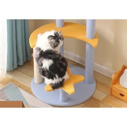 Arranhador Para Gatos Árvore de Gatos Pet Multi Níveis Casinha Brinquedo Pet Genuinos Arranhador Pet - 4