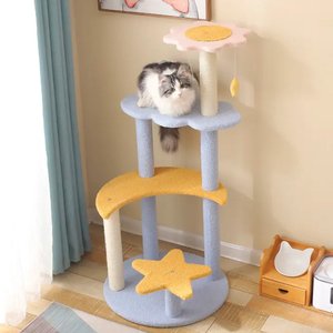 Arranhador Para Gatos Árvore de Gatos Pet Multi Níveis Casinha Brinquedo Pet Genuinos Arranhador Pet