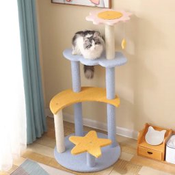 Arranhador Para Gatos Árvore de Gatos Pet Multi Níveis Casinha Brinquedo Pet Genuinos Arranhador Pet - 10