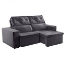 Ver imagem 7 de Sofá Recife 3 Lugares Retrátil e Reclinável 205cm com Molas Yescasa