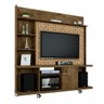 Conjunto Home Taurus para TV até 47 Polegadas e Mesas Decorativas Pés de Madeira Móveis Bechara - 7