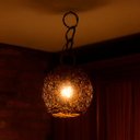 Ver imagem 2 de Esfera Vime Vazada Pq 20 Cm Decorativa