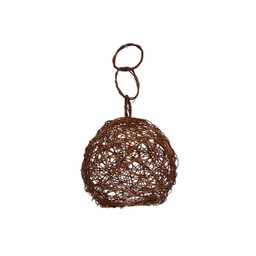 Esfera Vime Vazada Pq 20 Cm Decorativa - 1