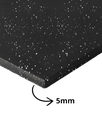 Ver imagem 3 de Tapete Emborrachado para Academia Playgroud Crossfit Pisos em Geral 1m X 1,25m X 5mm Retapol Preto C
