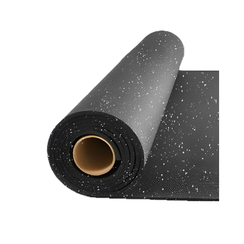 Tapete Emborrachado para Academia Playgroud Crossfit Pisos em Geral 1m X 1,25m X 5mm Retapol Preto C