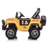 Carrinho Jipe Infantil Elétrico Jipe Off Road 12v com Controle Remoto Amarelo - 2