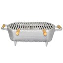 Ver imagem 2 de Churrasqueira Alumínio Fundido Grosso sem Tampa e Suporte