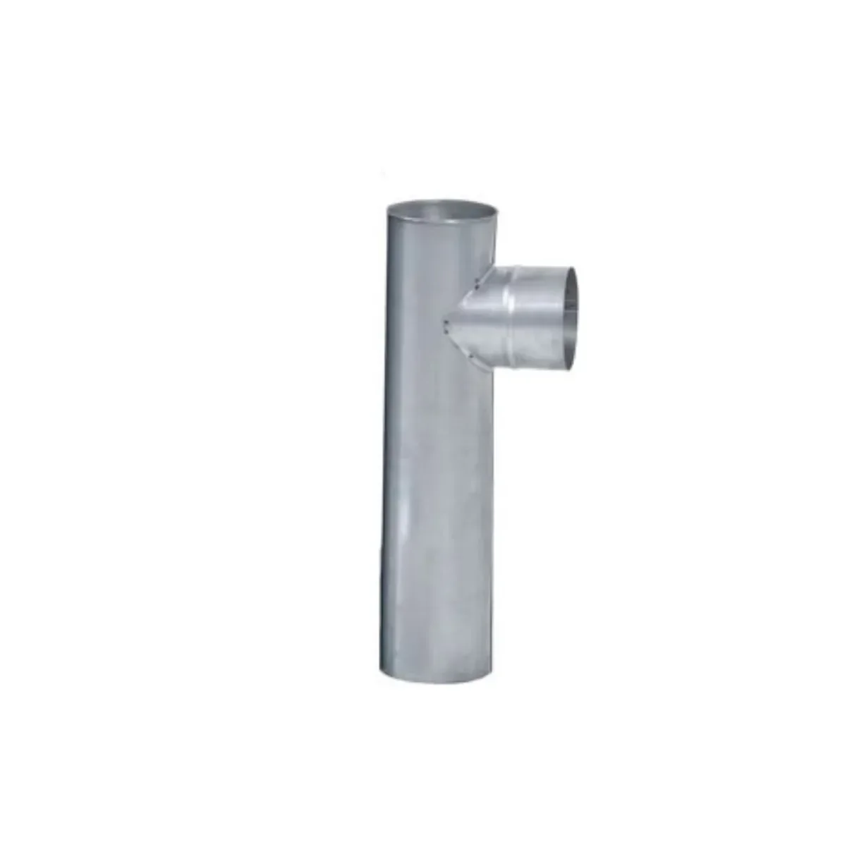 Te Chaminé Galvanizado com Tampa 110mm - Volpato
