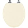 Assento Sanitário com Amortecedor Dalia Marfim para Vaso Fiori - 1