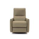 Ver imagem 2 de Poltrona do Papai Sala de Estar Reclinável Palace Usb e Usb-c Gira Balança Couro Cappuccino G40 - Gr
