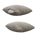 Ver imagem 6 de Kit Almofadas Decorativas 30x45cm e 40x40cm Linhão Fendi - Nexta Casa