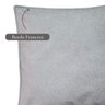Capa de Almofada Boucle Cinza 50x50 - 3